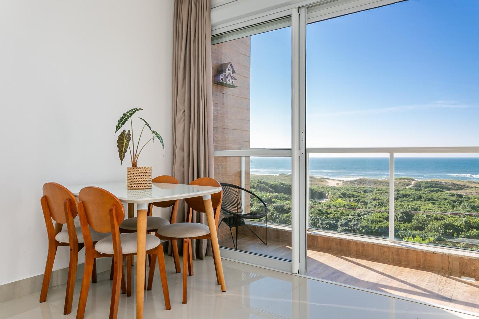 Apartamento Vista Mar No Novo Campeche Florianopolis Bagian luar foto