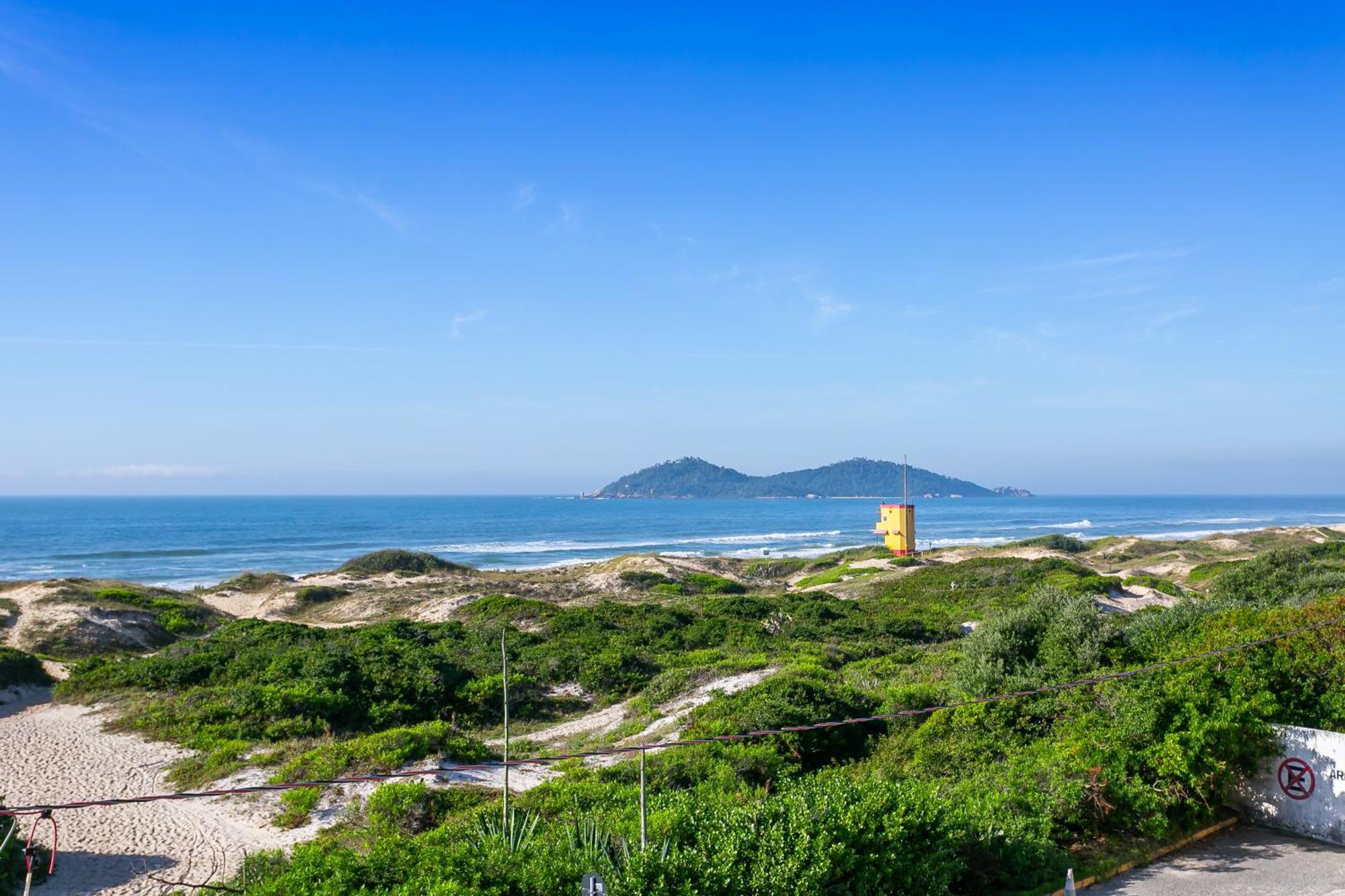 Apartamento Vista Mar No Novo Campeche Florianopolis Bagian luar foto